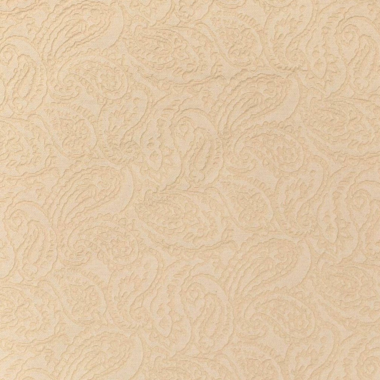 Cream Paisley - Beige & Taupe Paisley Upholstery Fabric 54 Inches"